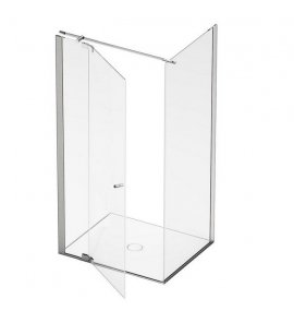 Simas Kabina prysznicowa W-IN szkło bezbarwne 0,8 cm drzwi z prawej 100x70x200 cm WB1070D