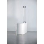 Trone Icone01 Miska bezrantowa 63x40 z deską sedesową white ICONE01WH