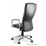 Unique Adella Fotel biurowy skóra eko czarny C239-PU