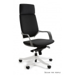 Unique Apollo Fotel biurowy biały/czarny W-909W-BL418