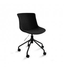 Unique Easy R Fotel biurowy/konferencyjny Czarny 7-08R