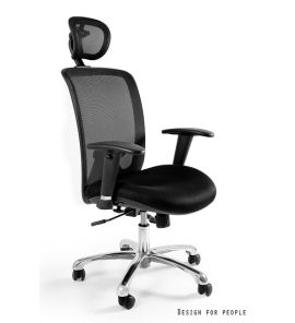 Unique Expander Fotel biurowy czarny W-94-4