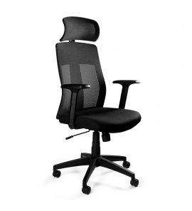 Unique Explore Fotel biurowy ergonomiczny Czarny W-175C