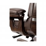 Unique Lord Fotel biurowy skóra naturalna brązowy CM-B63AS