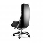 Unique Patron Fotel biurowy skóra naturalna Czarny CM-K019AS