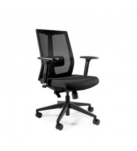 Unique Scope Low Fotel biurowy ergonomiczny Czarny ZM-511A-M