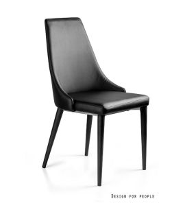 Unique Setina Krzesło biurowe czarne SET-PU-4