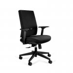 Unique Shell Low Fotel biurowy ergonomiczny Czarny KB02-1M