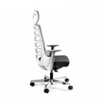 Unique Spinelly Fotel biurowy czarny/szary 999W