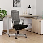 Unique Spinelly M Fotel biurowy czarny/szary 998W