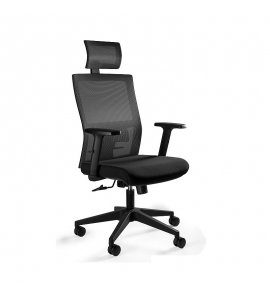 Unique Task Fotel biurowy ergonomiczny Czarny MY02-2H