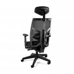 Unique Tune Fotel biurowy ergonomiczny Czarny 139Y