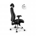 Unique Ultima Fotel biurowy ergonomiczny Czarny 9009-A