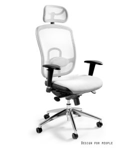 Unique Vip Fotel biurowy biały W-80-0