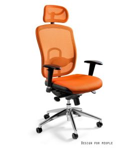 Unique Vip Fotel biurowy pomarańczowy W-80-5