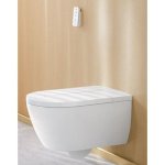 Villeroy&Boch ViClean Miska bezrantowa 59,5x38,5 z funkcją bidetu z deską sedesową biała V0E100R1