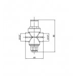 Webert Zawór redukcyjny 1/2” PN 16 AC0110.000